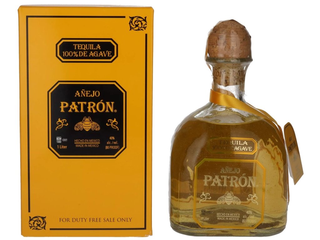 Patrón Aňejo 1l 40% (karton)