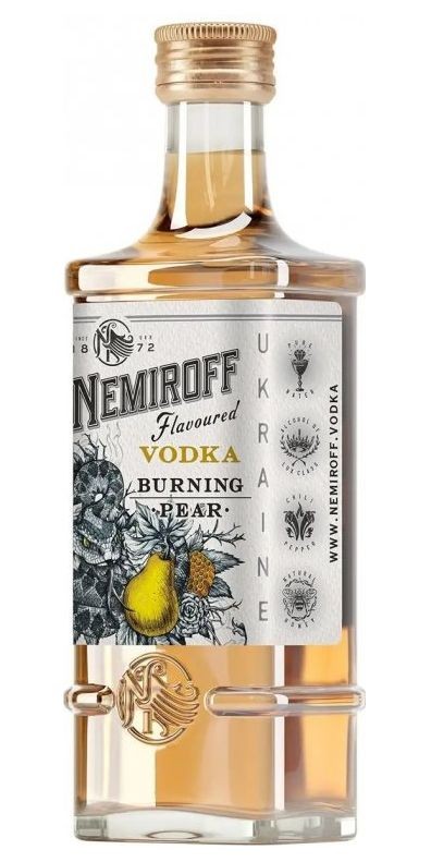 Nemiroff Burning Pear 0,05l 40% (holá láhev)