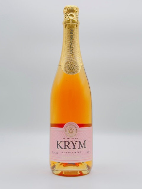 Krym Rosé Medium Dry 0,75l (holá láhev)