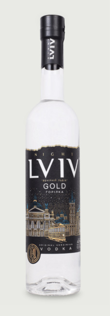 Night Lviv Vodka Gold 0,5l 40% (holá láhev)