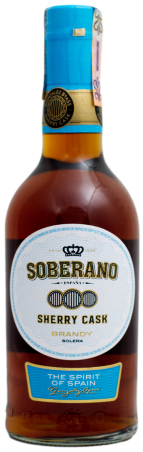Soberano Sherry Cask 0,7l 36% (holá láhev)