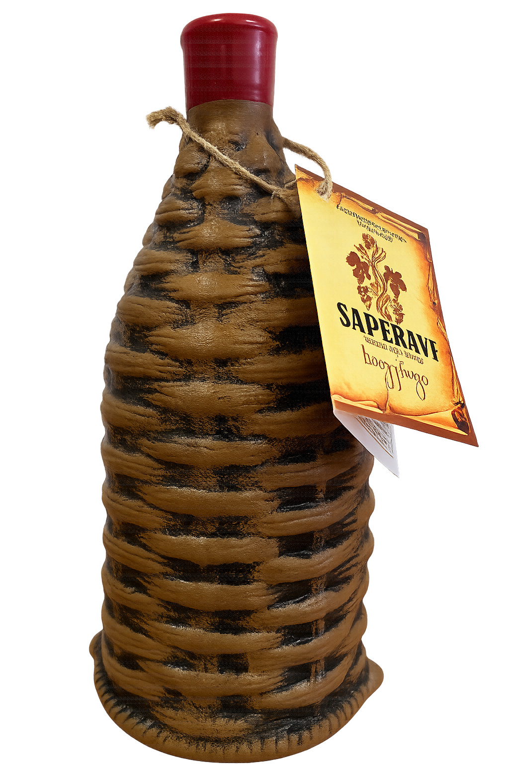 Ninotsminda Saperavi 0,75l suché červené víno (dárkové balení keramika Ninotsminda)