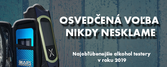 Najpredávanejšie alkohol testery v roku 2019