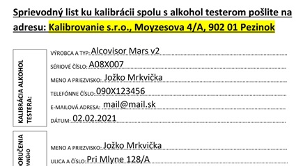 Na čo slúži sprievodný list a prečo ho potrebujeme