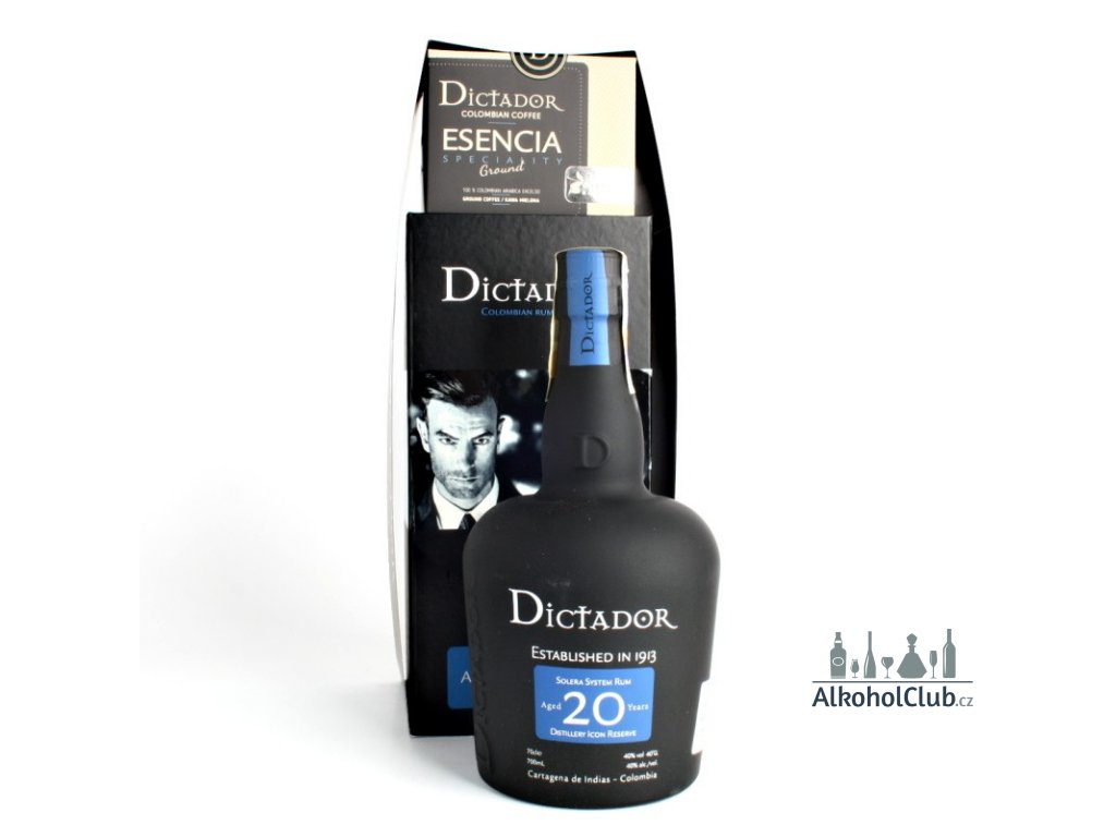 Dictador 20y + Esencia coffee 250g 20y 0,7l 40% GB