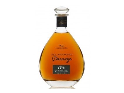 carafe bas armagnac darroze 1978