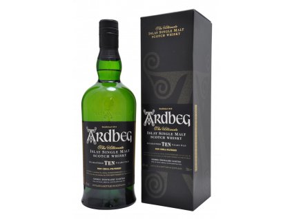 Ardbeg 10 slavná whisky