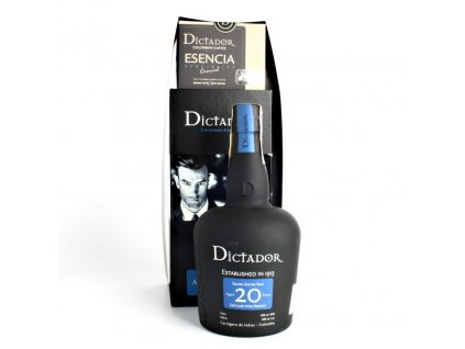 Dictador 20y + Esencia coffee 250g 20y 0,7l 40% GB