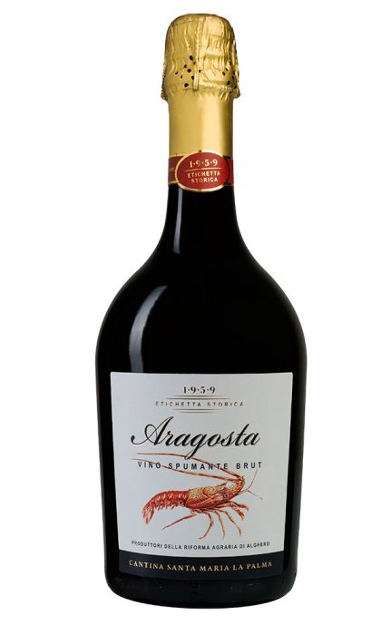 Aragosta Vino Spumante Brut 12% 0,75 l