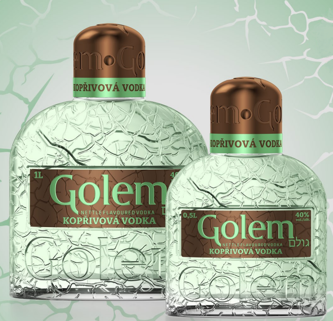 GOLEM Kopřivová vodka 1l 40%