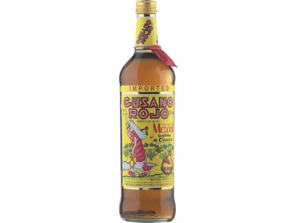 4139 gusano rojo mezcal 38 700ml