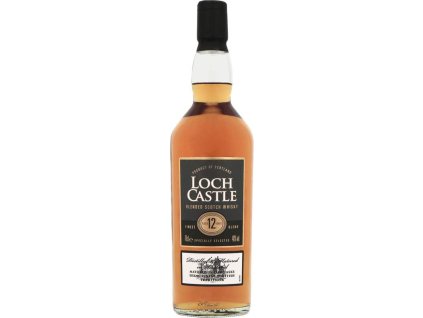 4271 loch castle scotch blended 12yo whisky 40 700ml gb