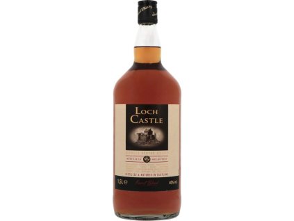 4274 loch castle scotch blended whisky 40 1 5l