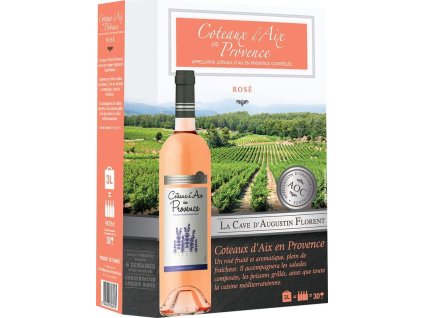 4286 la cave d augustin florent coteaux d aix en provence rose 3l bib