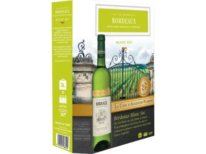 4322 la cave d augustin florent bordeaux blanc 3l bib