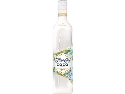 4586 flor de cana tropical coco liqueur 17 700ml