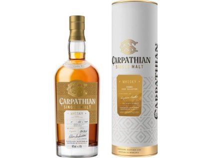 Carpathian Cognac Cask Single Malt Whisky 40% 700ml GB