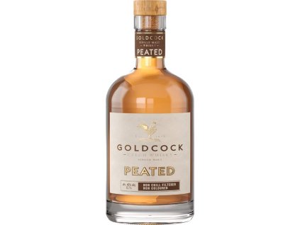 4652 gold cock malt peated whisky 45 700ml