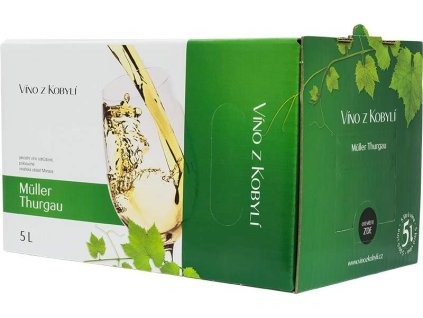 5270 vino z kobyli muller thurgau 5l bib