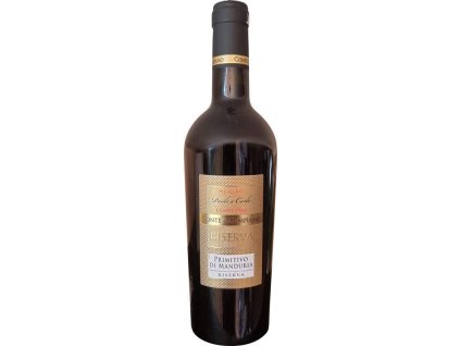 5552 conte di campiano primitovo di manduria riserva doc 750ml