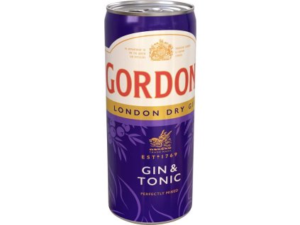 6467 gordon s gin tonic 6 4 250ml plech
