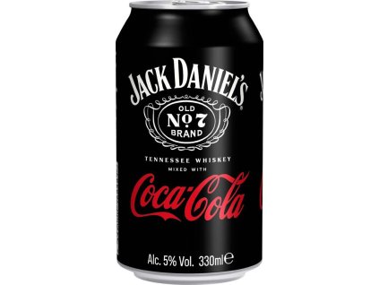 6488 jack daniel s tennessee whiskey coca cola 5 330ml plech