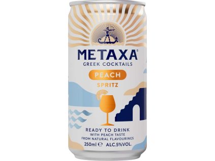 6506 metaxa peach spritz 5 250ml plech