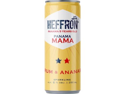 6536 heffron panama mama rum ananas 5yo 6 250ml plech
