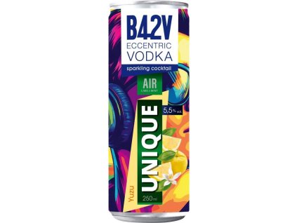 6566 b42v eccentric vodka air unique yuzu 5 5 250ml plech