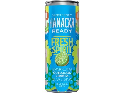 6569 hanacka vodka ready fresh spirit curacao limeta 5 250ml plech