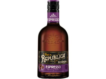 Božkov Republica Elixir Espresso 33% 500ml