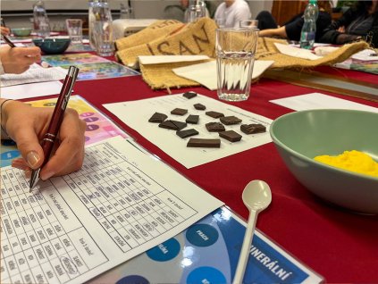 Degustace čokolády pro pokročilé