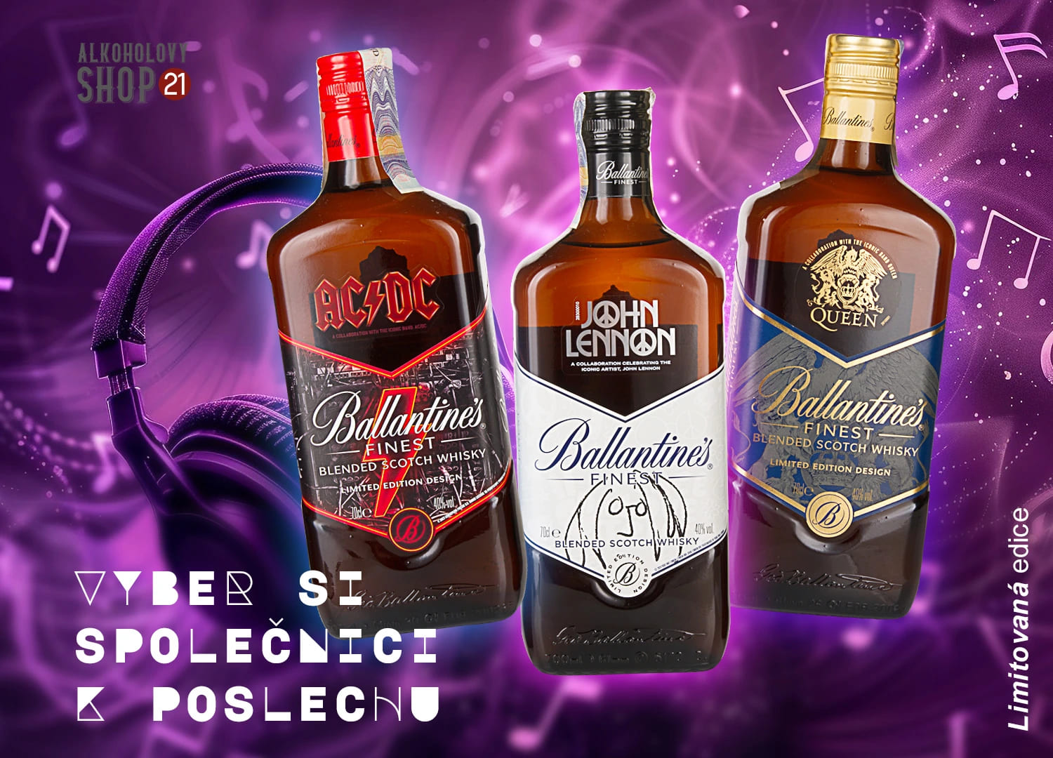 Ballantines AC/DC Edition 0,7l 40%