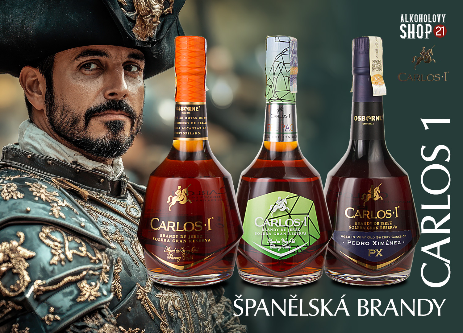 Carlos 1 Španělská brandy