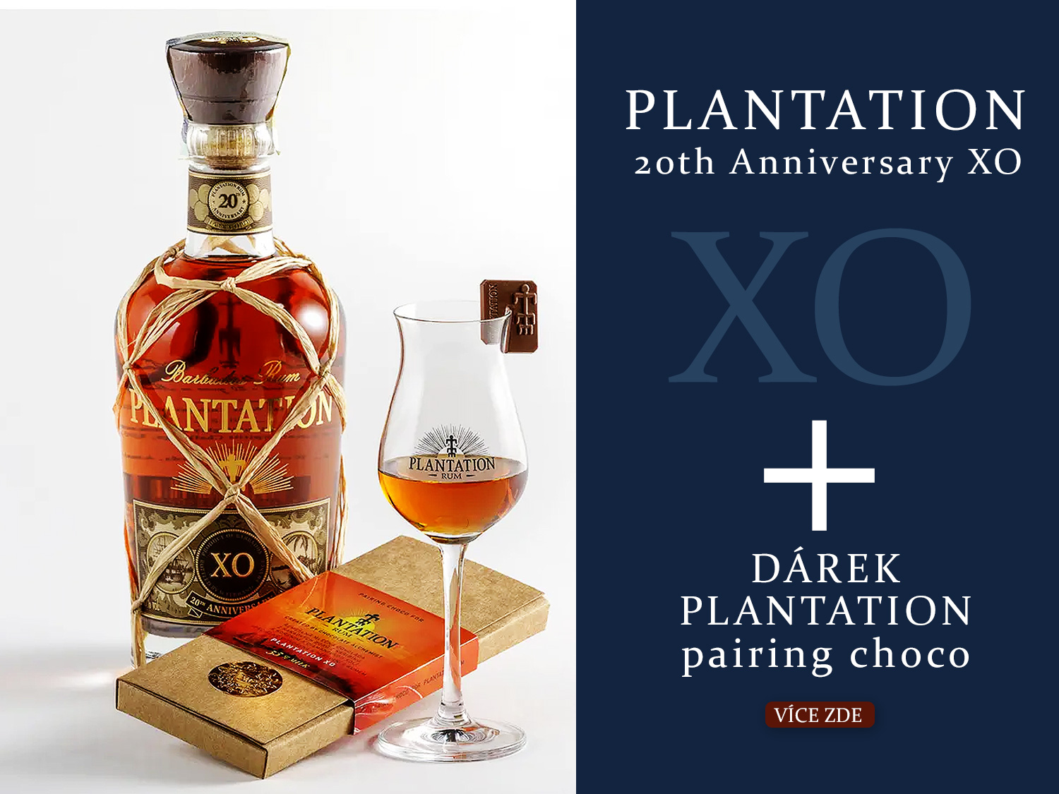 Plantation XO + čoko