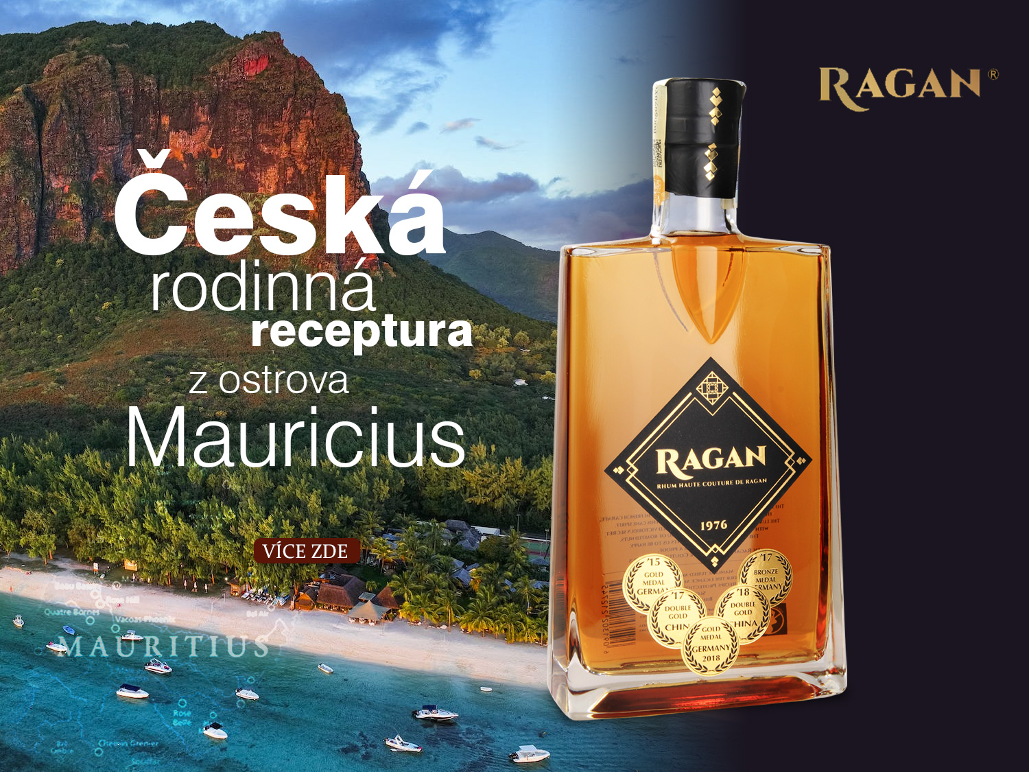 Rhum Haute Couture De Ragan 0,7l 40%