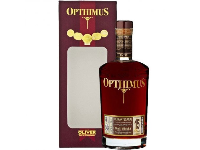 Opthimus 15 Malt Whisky krabicka
