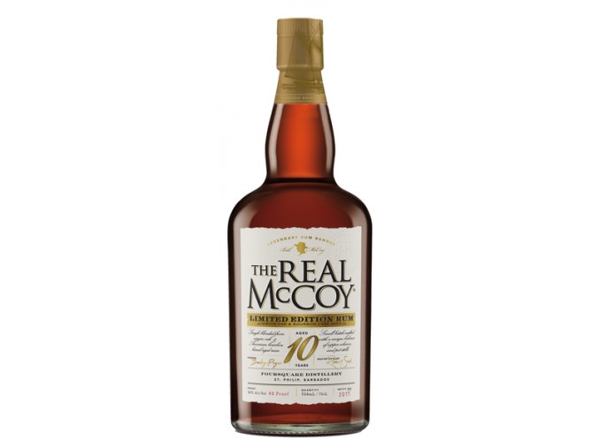 The Real McCoy Limited Edition 10 Year Virgin Oak & Bourbon Cask Aged Rum