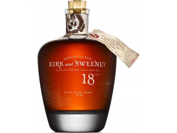 kirk and sweeney 18 year old rum 1