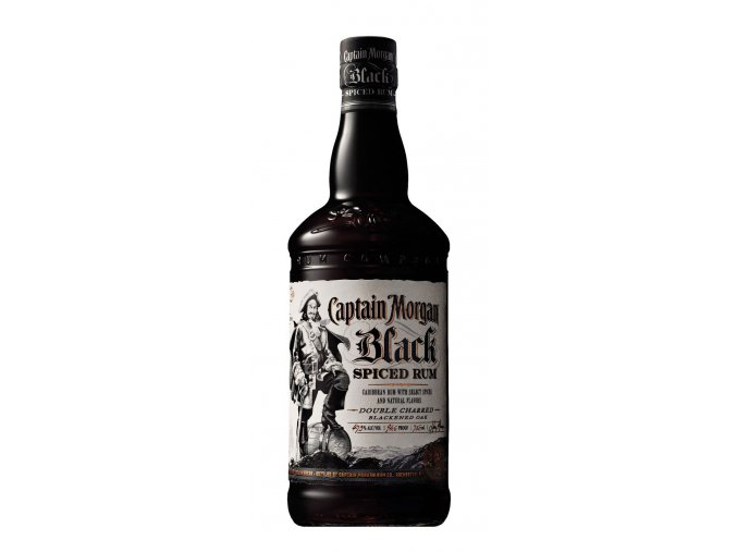 Captain Morgan Black Spiced flavored