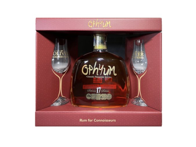 Oliver & Oliver „ Ophyum 17 aňos ” 2glass set