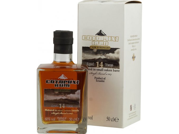 Cotopaxi Rum 14 Jahre Cask Strength 0 5 Liter 60 Vol .50271a