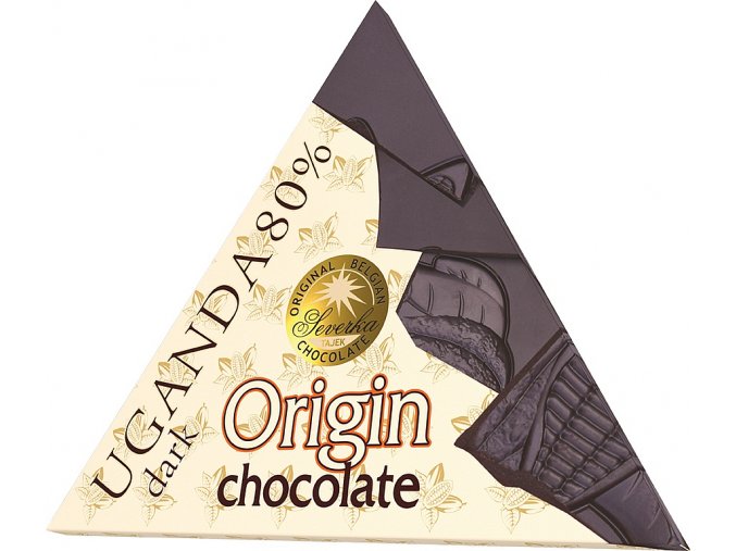 SEVERKA Hořká čokoláda Origin Uganda 50g