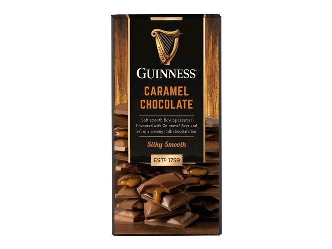 Čokoláda Guinness Caramel Chocolate bar 90g