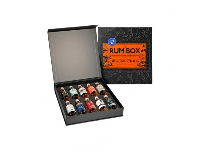 1423 Aps The Rum Box Blue Edition 41,4% 10 x 0,05 l (set)