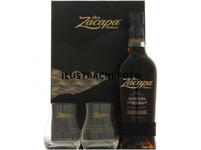 Zacapa Edición Negra 23 YO 0,7 l 43% se skleničkama