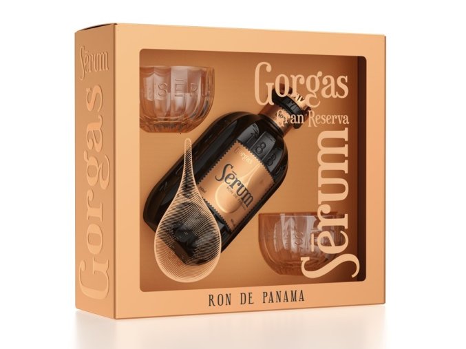 Serum Gorgas Giftset with glasses