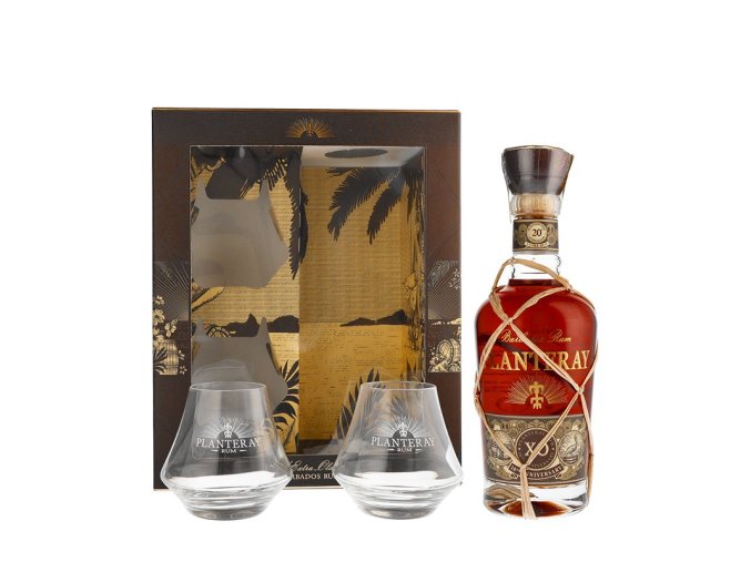 Planteray 20th Anniversary XO 0,7l 40% + sklo