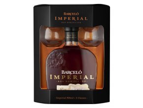 Barceló Imperial 38% 0,7 l (dárkové balení 2 sklenice)