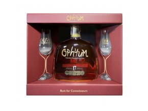 Oliver & Oliver „ Ophyum 17 aňos ” 2glass set